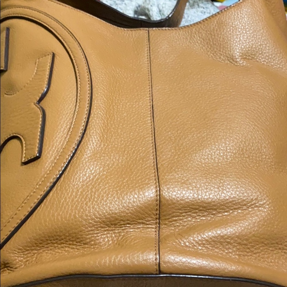 COPY - Rare Tory Burch All T-Leather Hobo Bag